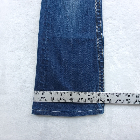 Rock Revival Jeans Womens Size 28 Gwen Boot Butt Flap Pocket *Minor Flaw* - Picture 8 of 11